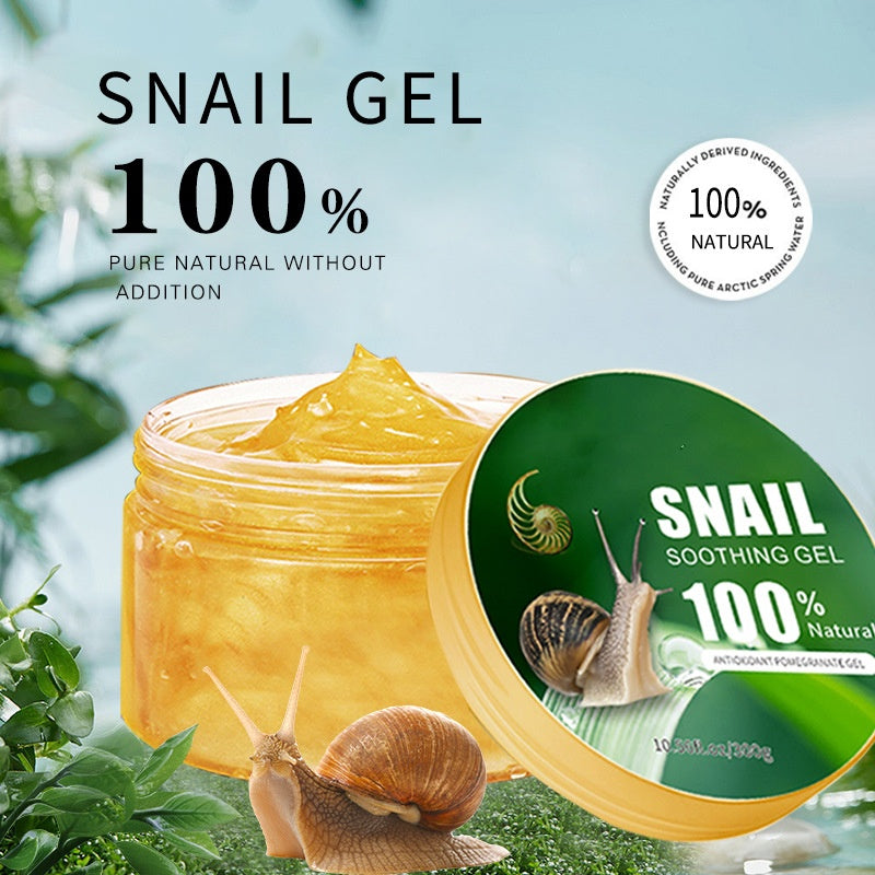 Pure Natural Soothing Collagen Gel Moisturizing 24K Gold Aloe Vera Gel For Face