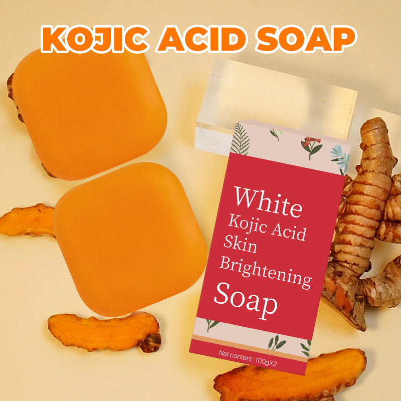 Manufacturer Kojic Acid Dark Spot Remover Soap Bars Gently Cleaning Whitening Handmade Soap for Acne