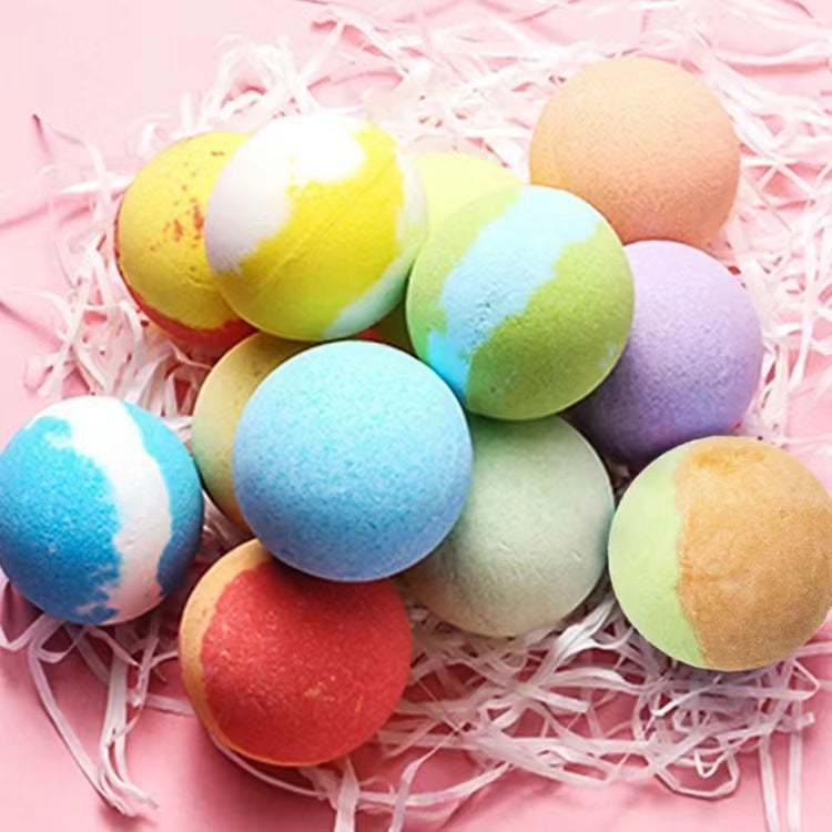 Luxury Bath Bubble Balls Spa Relax Handmade Diy Bath Bombs Supplier
