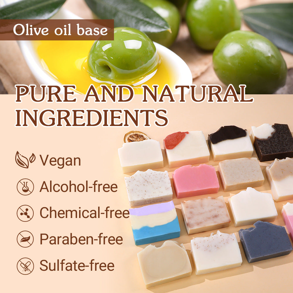 Manufacturer Face Body Clean Bath Vegan Natural Orange Honey Handmade Bar Soap