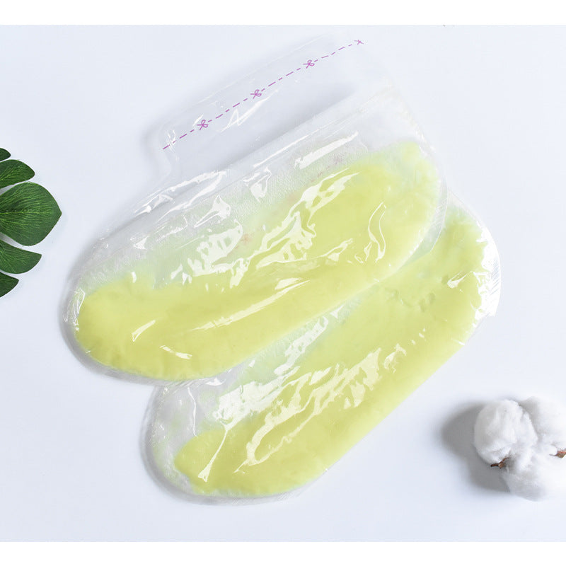 OEM Beauty Wax Natural Extraction Moisturizing Lavender Honey Rose Foot Mask