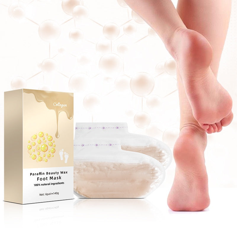OEM Beauty Wax Natural Extraction Moisturizing Lavender Honey Rose Foot Mask