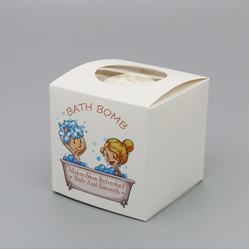 Custom Moisturizing Spa Relaxing Ball Bombs Shea Butter Nourishing Bubble Bath Bombs