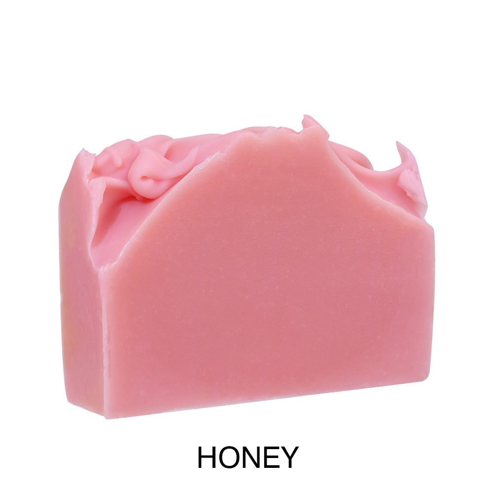 Manufacturer Face Body Clean Bath Vegan Natural Orange Honey Handmade Bar Soap