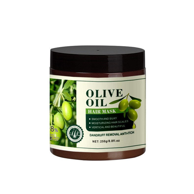 OEM Hair Growth Moisurizing Olive Oil Shampoo Smoothing Hair Mask Set For Hair Growth