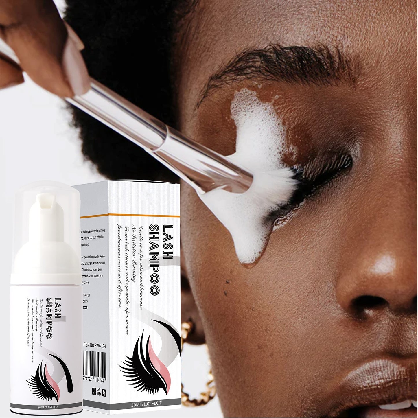 Professional Natural Moisturizing Eyelash Shampoo Manufacturer