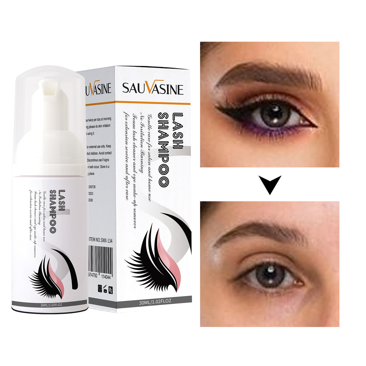 Professional Natural Moisturizing Eyelash Shampoo Manufacturer