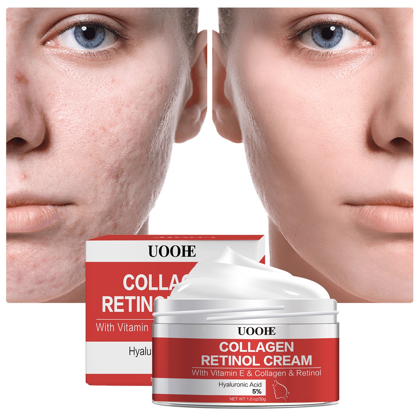 Factory Price Facial Moisturizer Anti-oxidant Collagen Retinol Cream For Skin