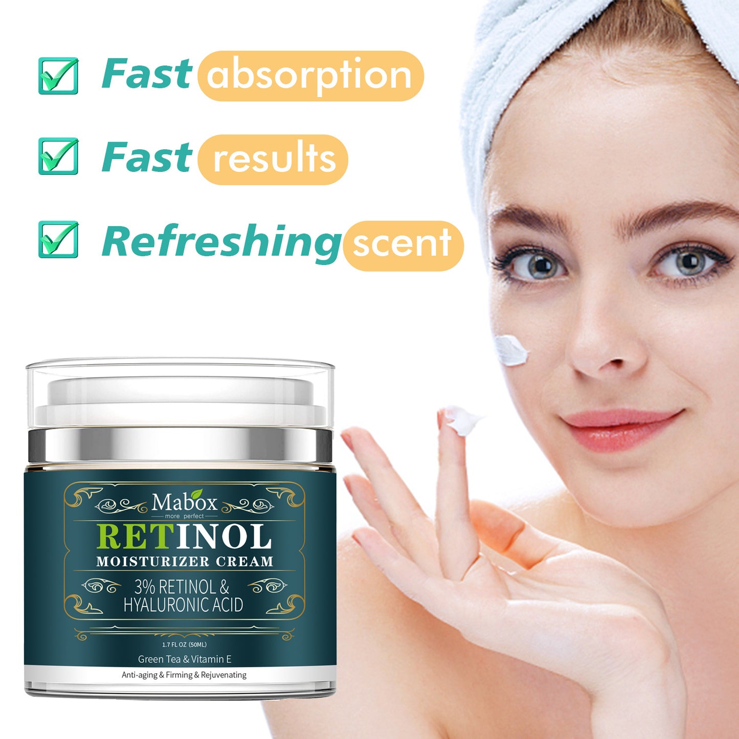 Best Retinol Skin Tightening Face Cream For Deep Wrinkles Sensitive Skin