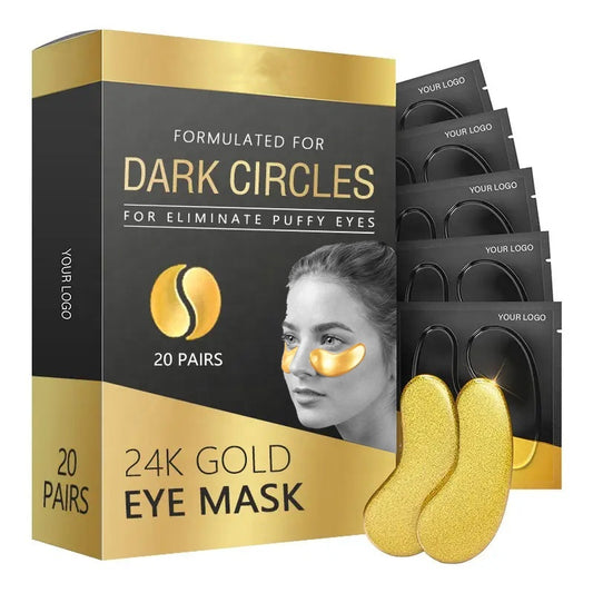 Professional Anti Wrinkle Dark Circle Collagen Moisturizing Hydrogel Gel Eye Mask Manufacturer