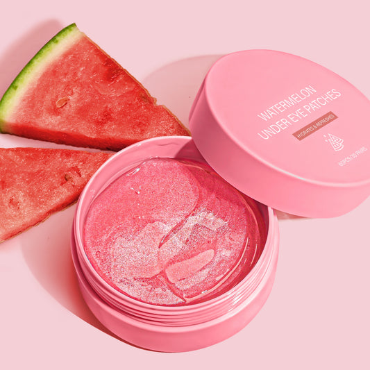 Customized Watermelon Eye Mask Puffy Eyes Removal Anti Aging Firming Crystal Under Eye Patches for Dark Circles