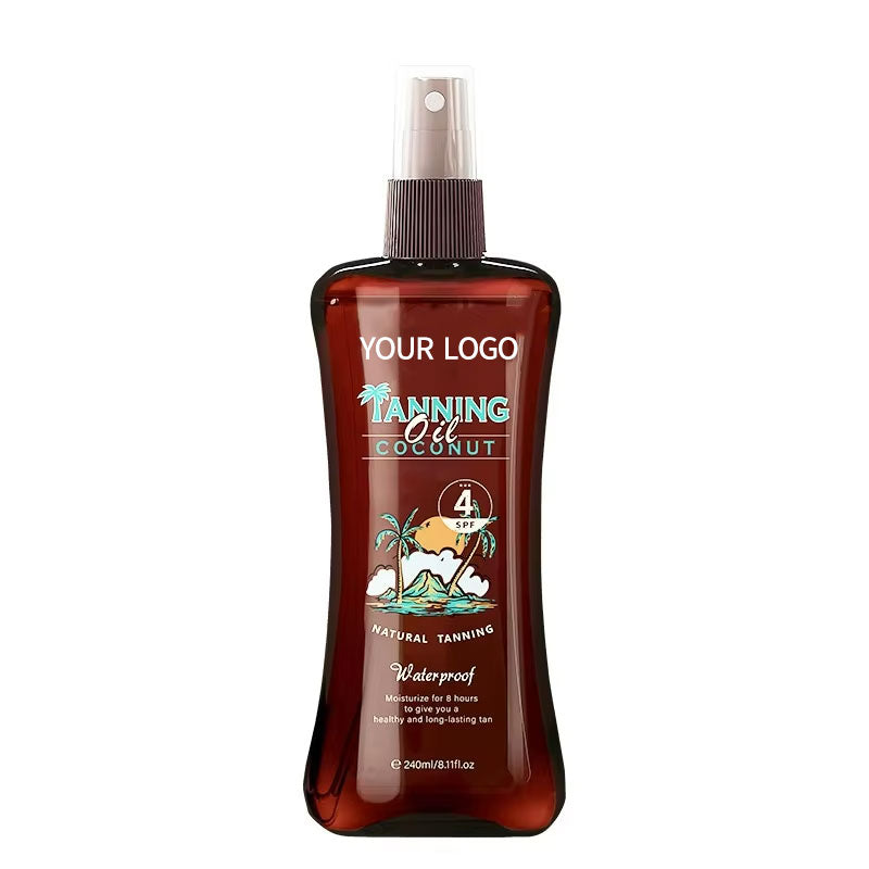 Private Label Self Tanning Spray Moisturizing Bronzing Sunless Instant Tanner Spray for Men and Women