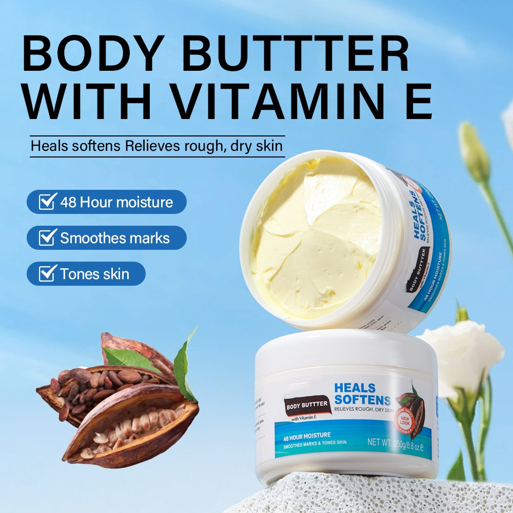 Wholesale Vitamin E Body Lotion Organic Whitening Body Butter For All Skin Types