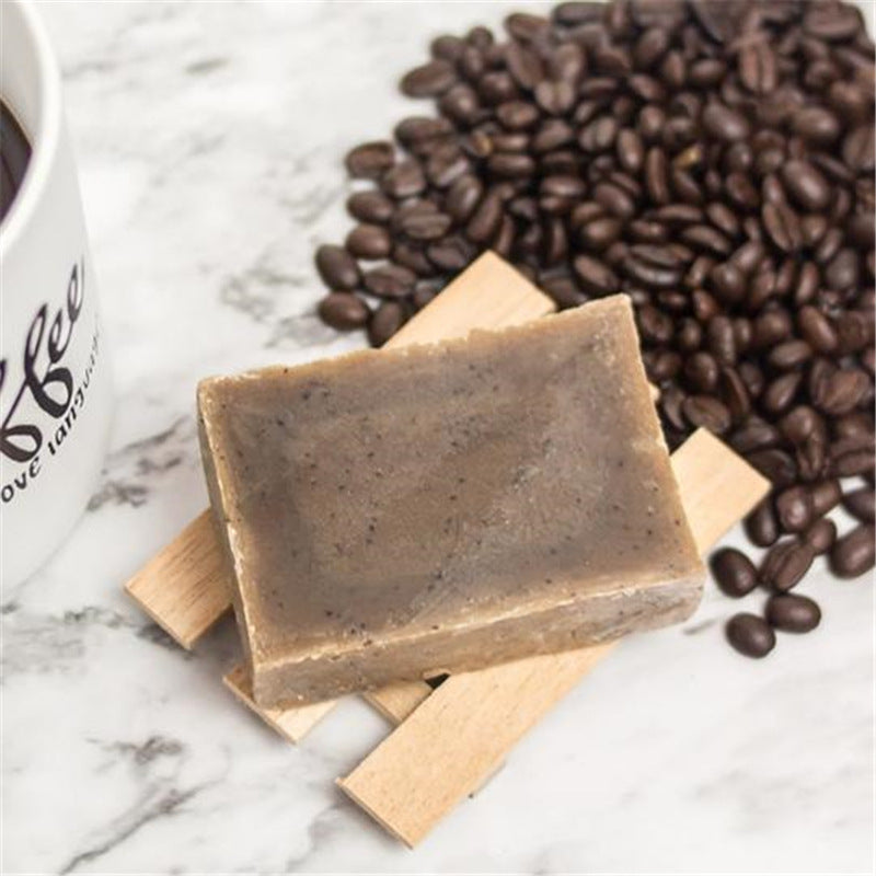OEM Body Bath Whitening Soap Skin Exfoliating Natural Handmade Coffee Scrub Soap