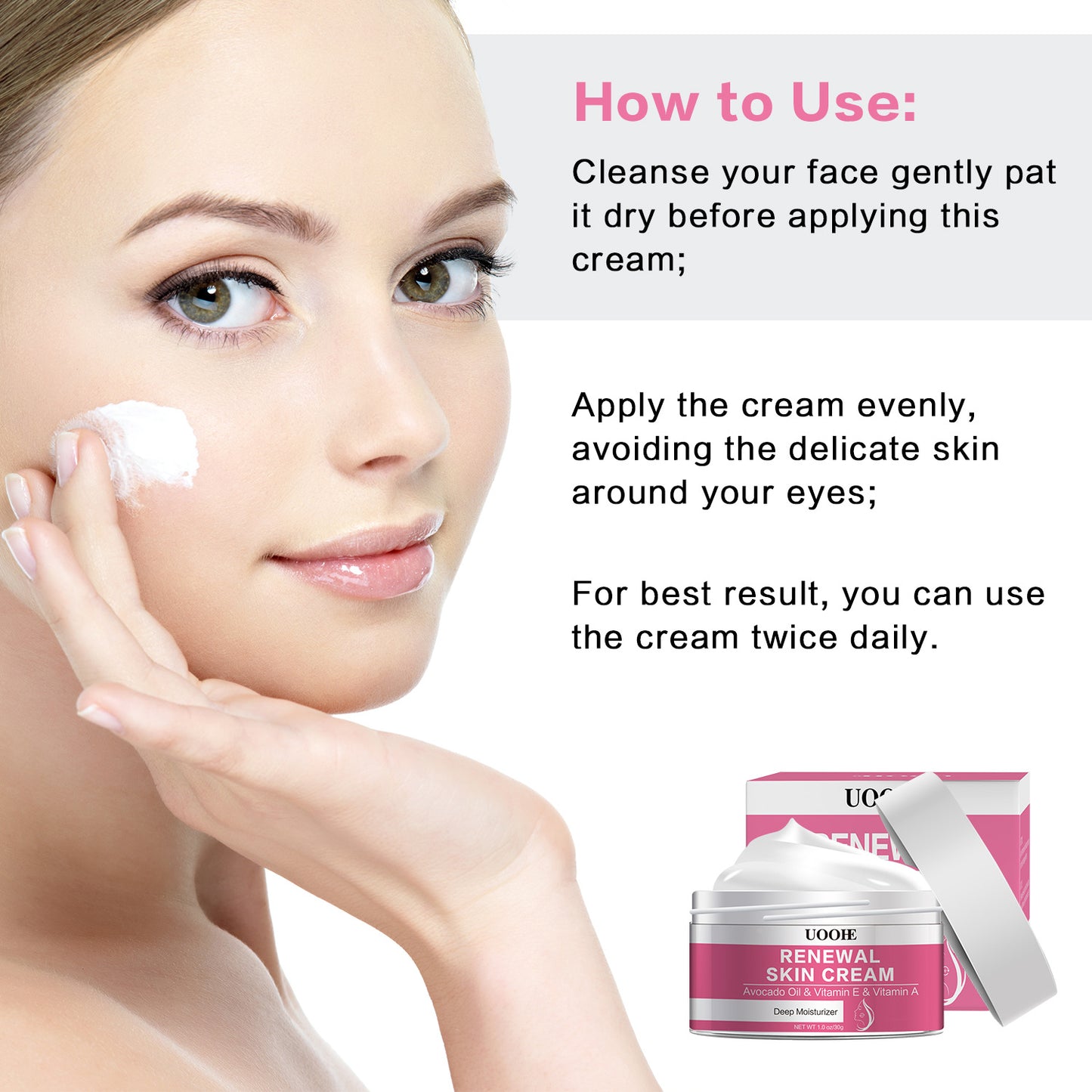 Hydrating Skin Smoothing Moisturizer Reduce Fine Lines Renewal Skin Face Cream Manufacturer