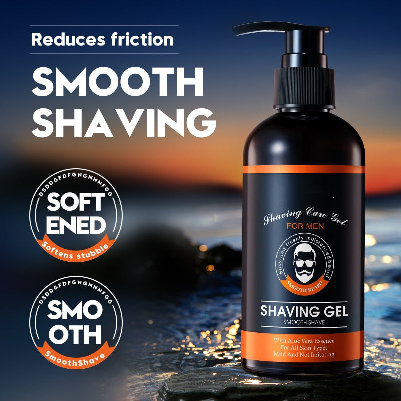 Factory Price Softening Shave Cream Smoothing Beard Shaving Gel For Men