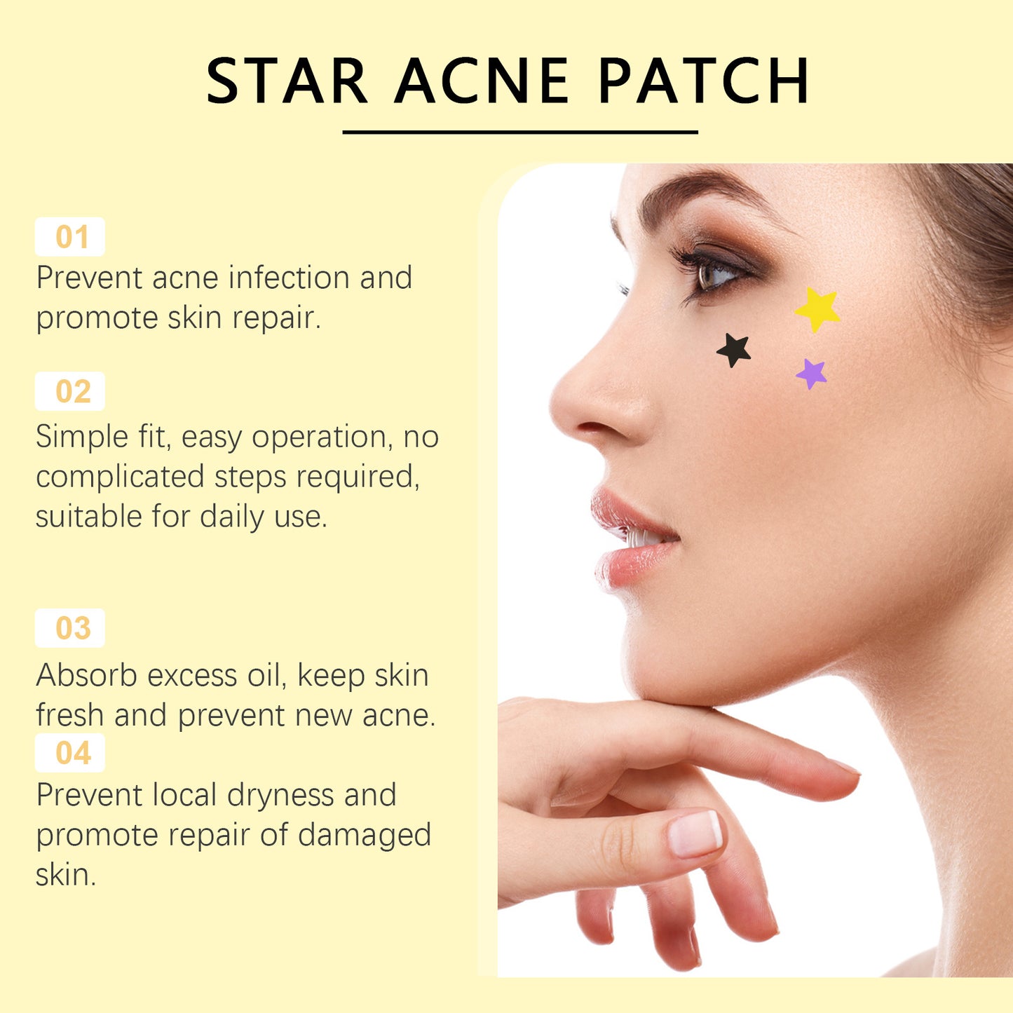 Customized Amazing Hydrocolloid Patches DIY Pimple Patch For Acne Remove