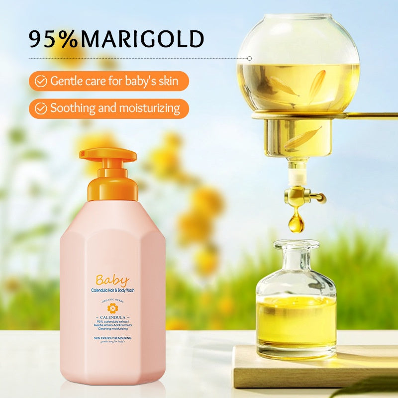 Wholesale Organic Mild Baby Body Wash Moisturizing Bubble Feature Shower Gel for Kids