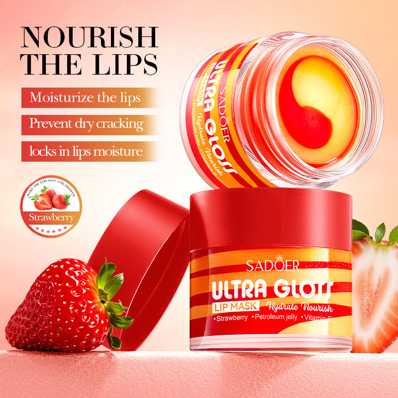 OEM Ultra Color Nourishing Hydrating Lip Mask With Vitamin C, Lip Balm, Improve Lip Color, Reduce Lip Lines