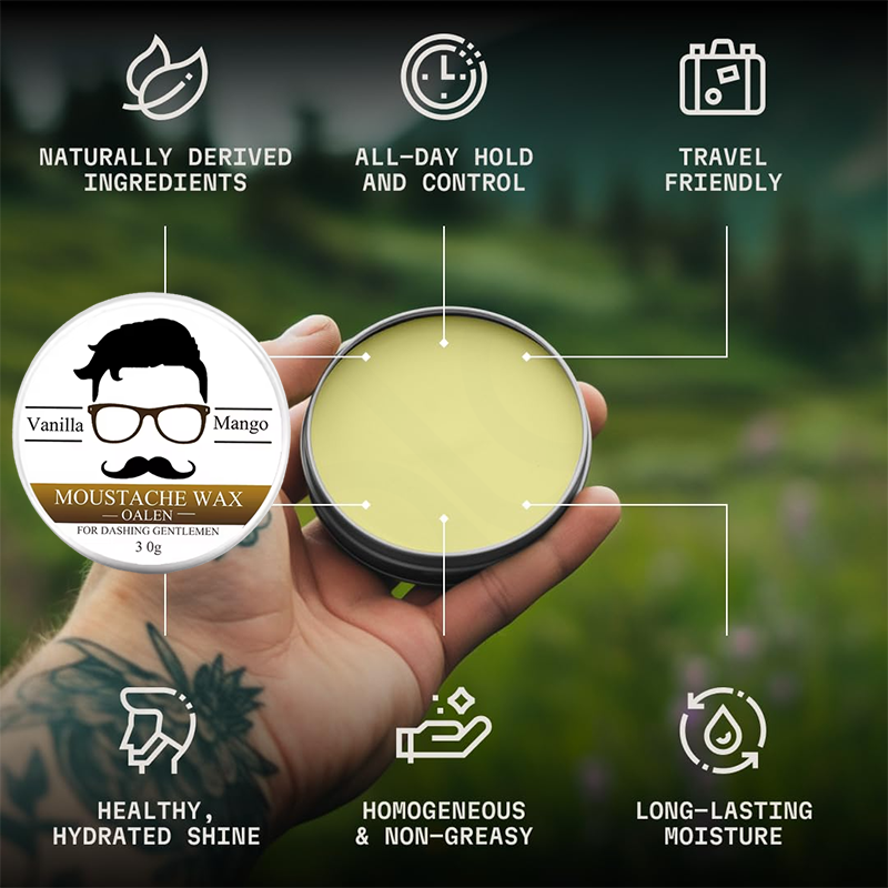 Private Label Promoting Beard Growth Faster Soft Beard Balm Conditioner Best Shaving Cream For Men