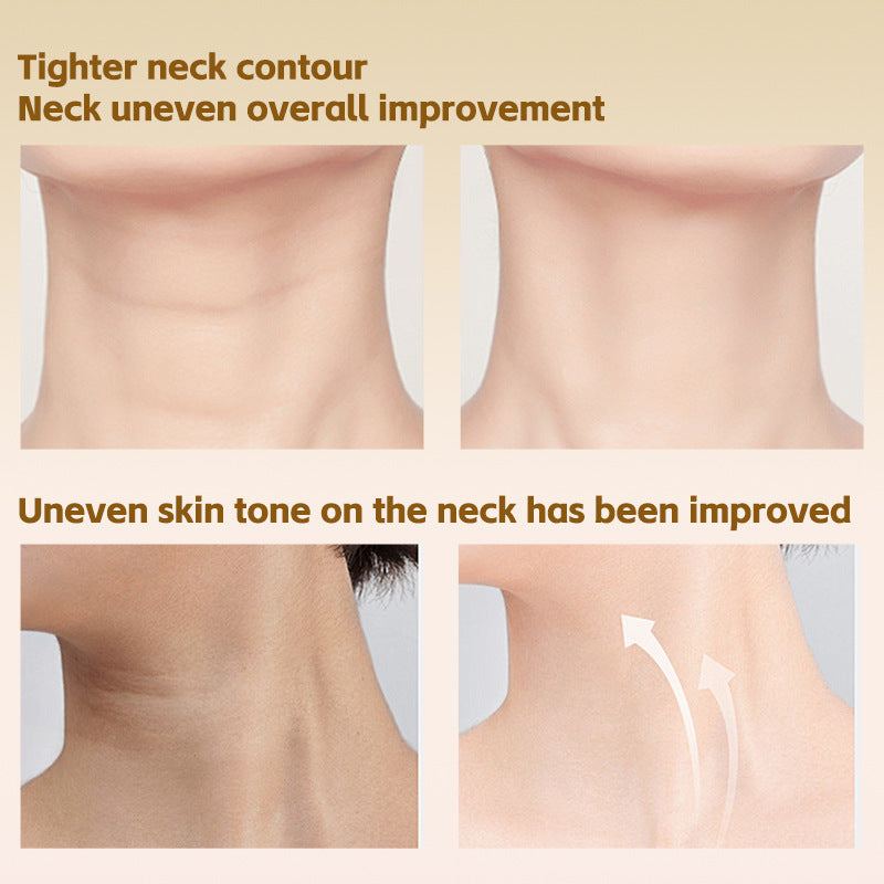 Private Label Organic Neck Firming Lifting Lotion Anti-Wrinkle Moisturizer Whitening Turmeric Neck Cream