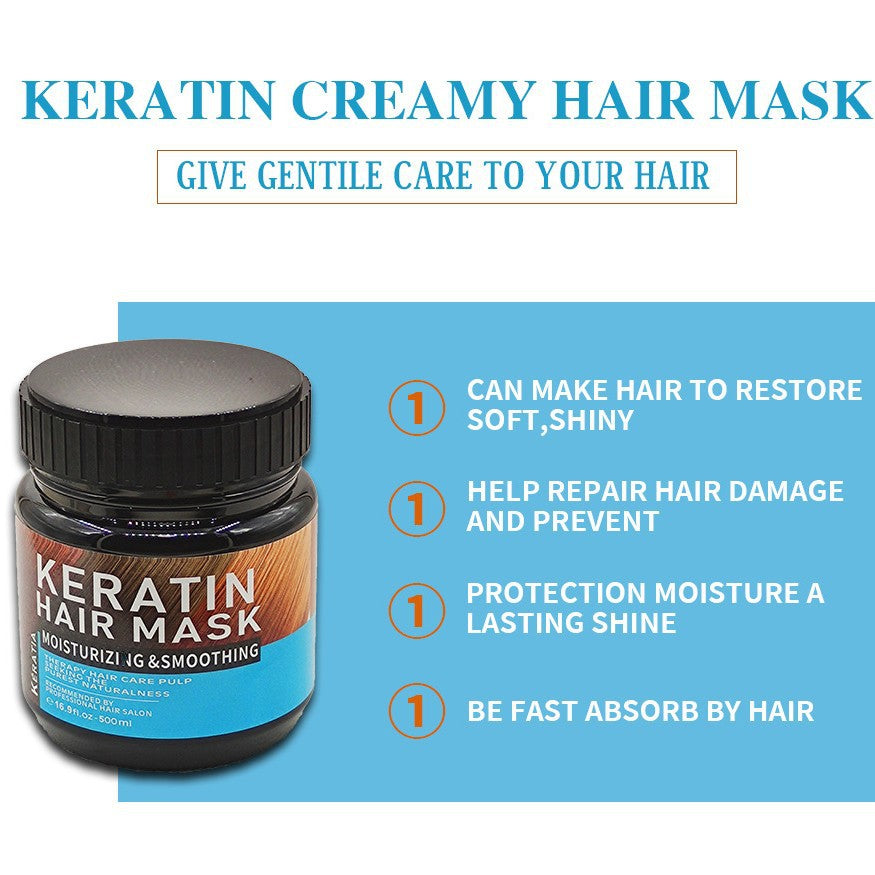 OEM Repairing Hair Mask Smoothing Collagen Keratin Treatment Deep Conditioner for Hair