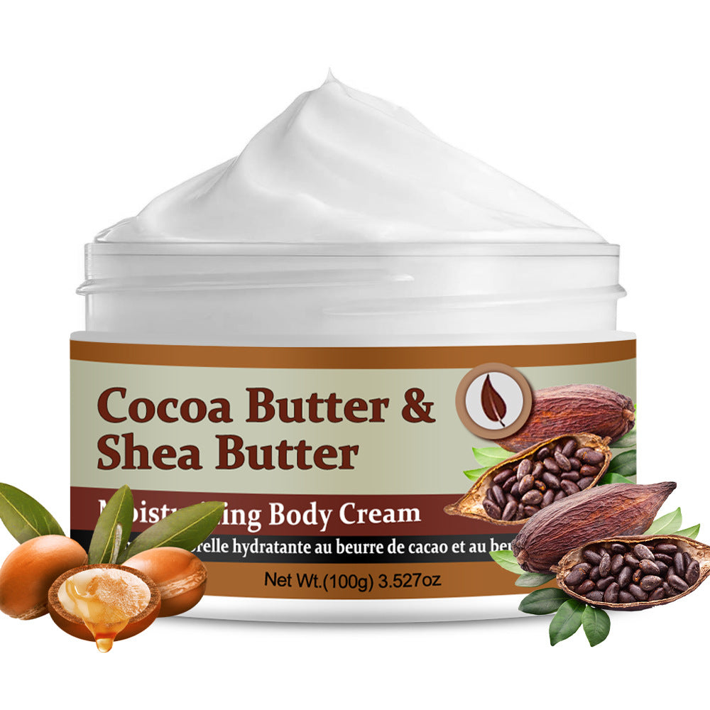 Customized Moisturizing Cocoa Body Firming Cream Whipped Nourishing Shea Butter