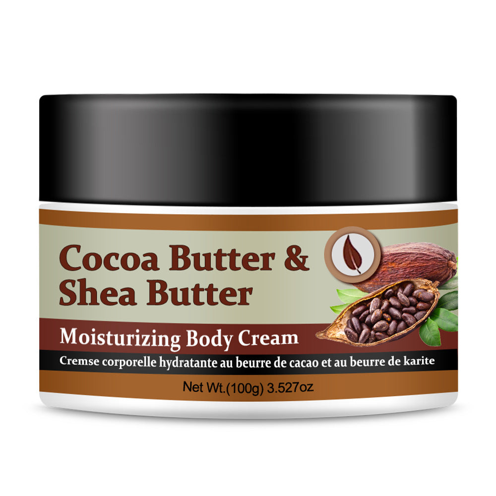 Customized Moisturizing Cocoa Body Firming Cream Whipped Nourishing Shea Butter