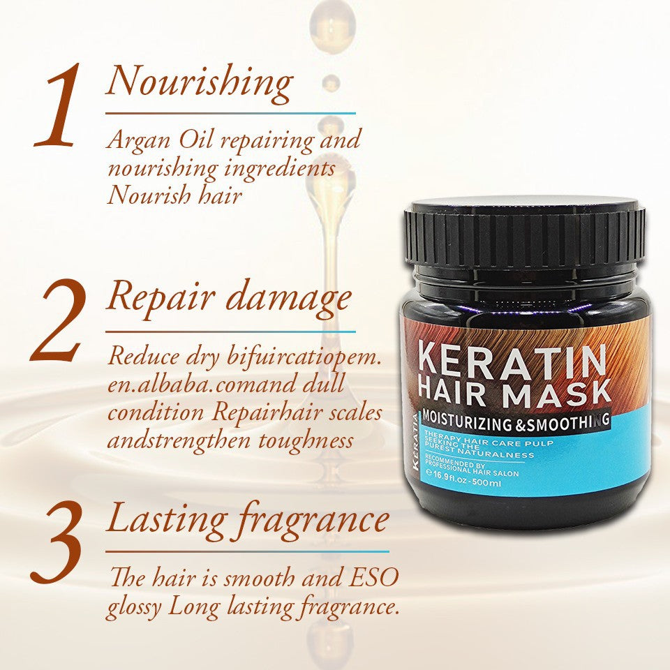 OEM Repairing Hair Mask Smoothing Collagen Keratin Treatment Deep Conditioner for Hair