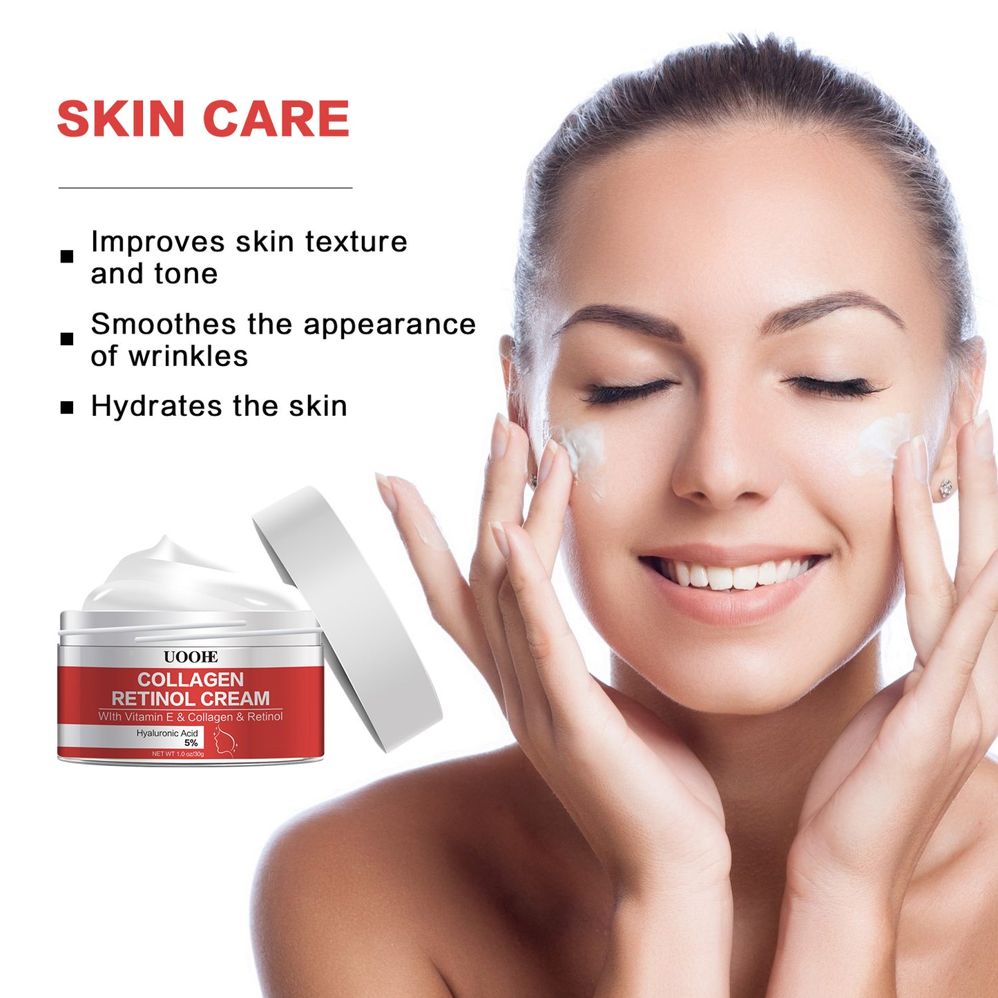 Factory Price Facial Moisturizer Anti-oxidant Collagen Retinol Cream For Skin