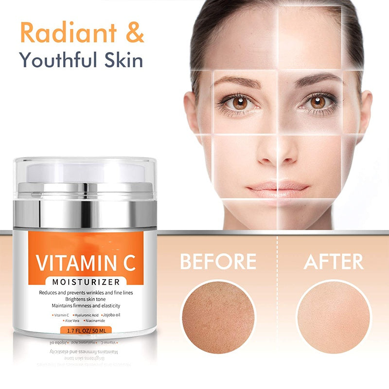 Wholesale Whitening Anti Wrinkle Face Cream Vitamin C Face Moisturizer for Dry Skin