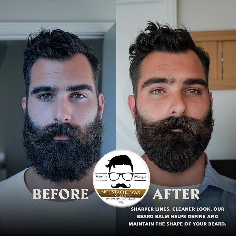Private Label Promoting Beard Growth Faster Soft Beard Balm Conditioner Best Shaving Cream For Men