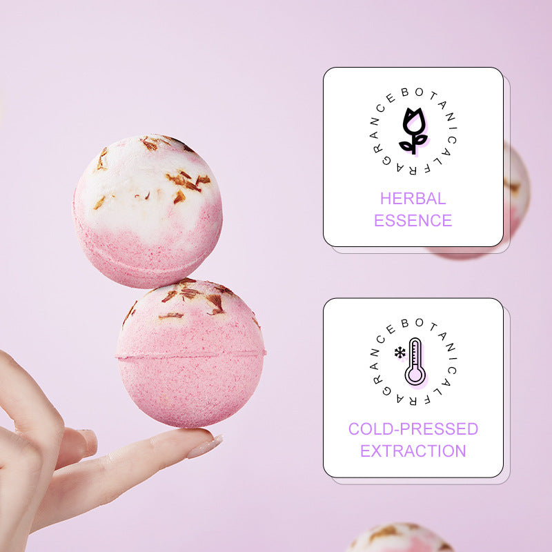 Christmas Gift Fizzy Bath Balls Natural Ingredients Bubble Bath Bombs