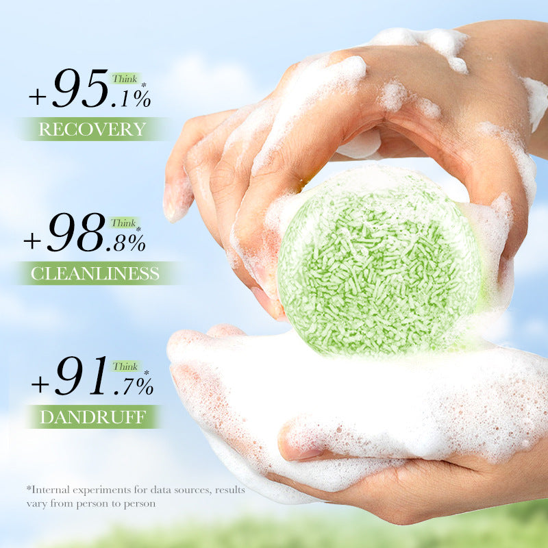 Natural Tea Tree Essence Shampoo Soap Refreshing Oil Control Solid Shampoo Hand Soap