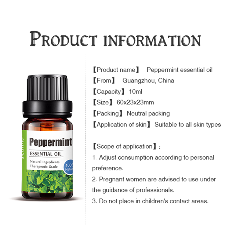 OEM Candle Perfume Making Peppermint Essential Oil for Diffuser 10ML