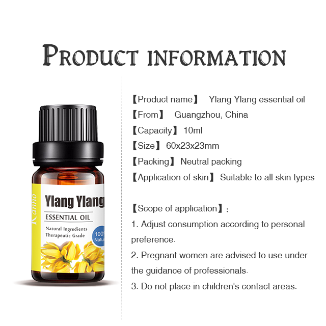 Wholesale Candle Perfume Making Ylang Ylang Essential Oil for Diffuser 10ML