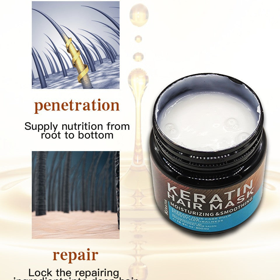 OEM Repairing Hair Mask Smoothing Collagen Keratin Treatment Deep Conditioner for Hair