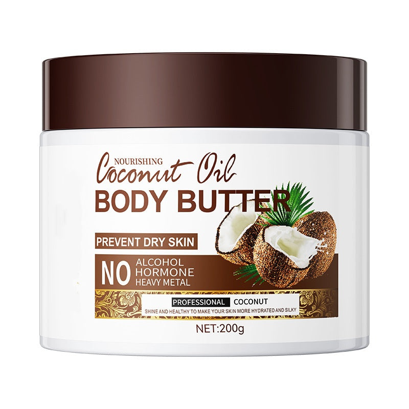 Customized Deep Hydrating Coconut Body Butter Renewing Smoothing Moisturizer