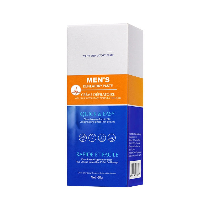 OEM Men Depilatory Paste Painless Hair Remover Ointment Permanent Aloe Vera Underarm Male Hair Removal Cream
