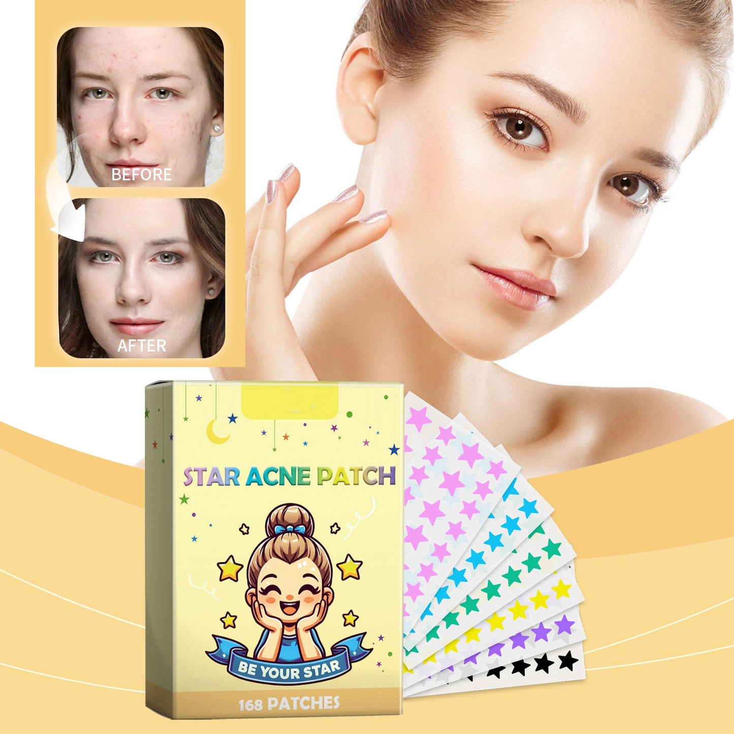 Customized Amazing Hydrocolloid Patches DIY Pimple Patch For Acne Remove