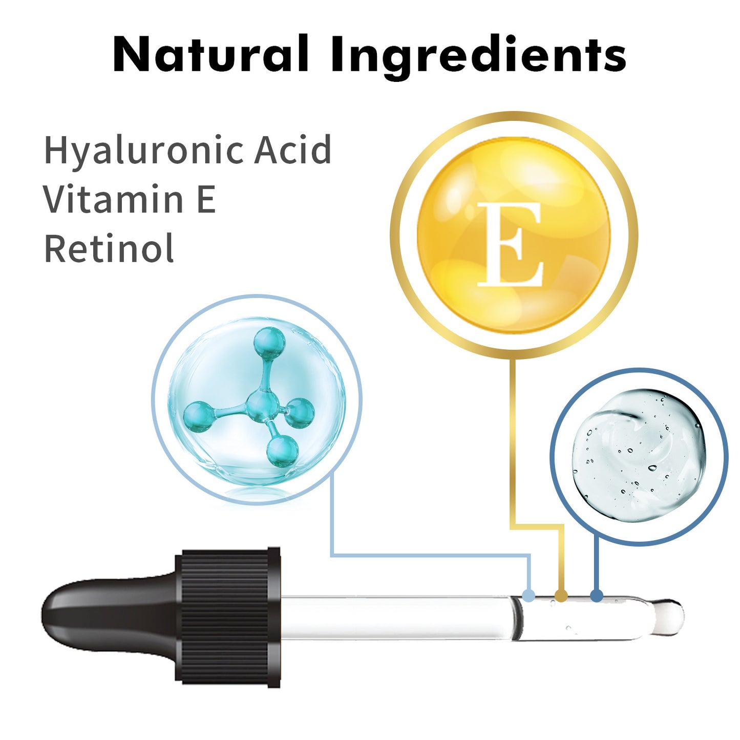 OEM Anti-aging Facial Serum Improve Pigmentation Skin Renewing Retinol Serum for Wrinkles