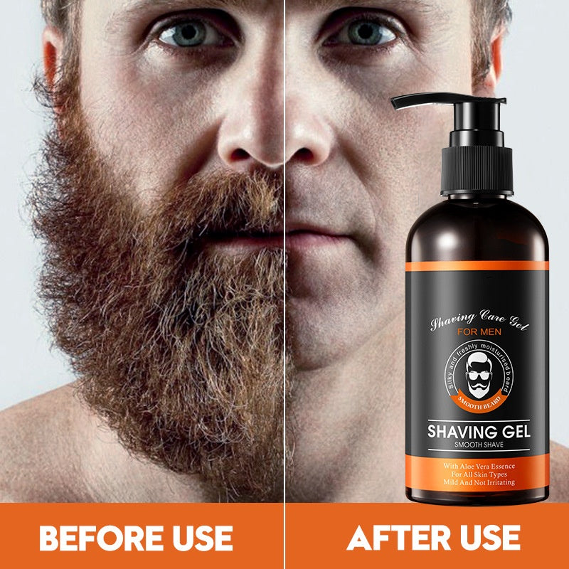 Factory Price Softening Shave Cream Smoothing Beard Shaving Gel For Men