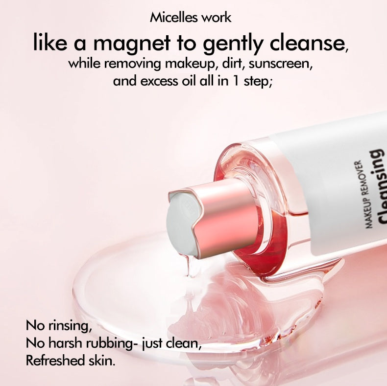 Wholesale Hyaluronic Acid Eyes Face Makeup Remover Gentle Deep Cleansing Water for Lips