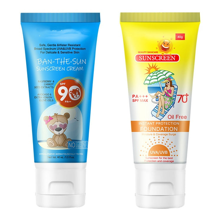 New Arrival UV Protector Face Sun Cream Non-Greasy Moisturizing Sunscreen Lotion for Women