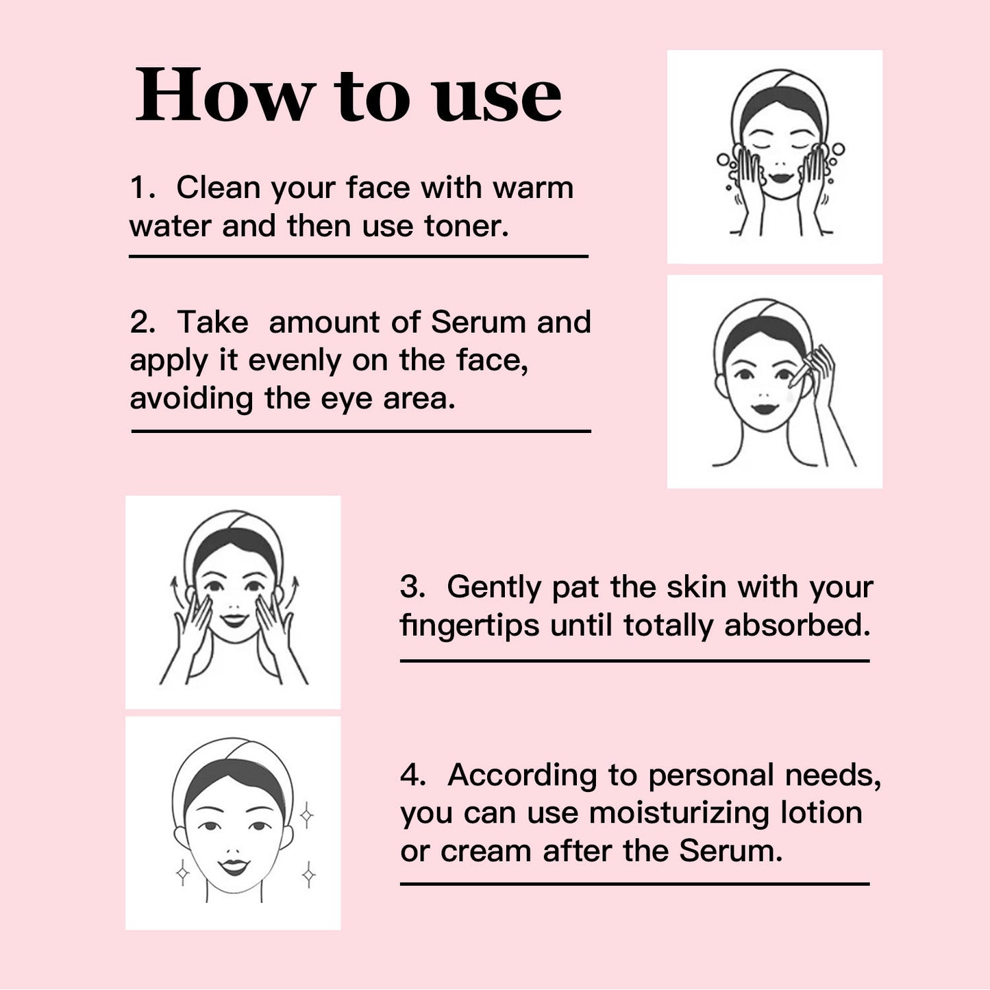 Wholesale Skin Brightening Serum Moisturizing Watermelon Niacinamide Face Serum for Pigmentation