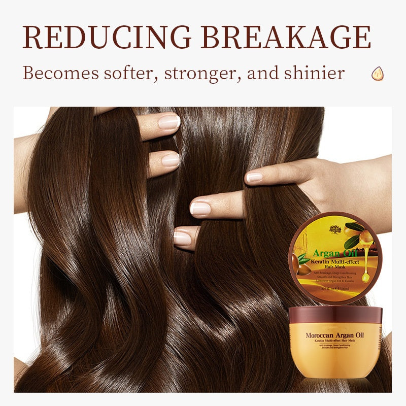 Professional Salon Argan Oil Keratin Multi-effect Hair Masks For Dry Damaged Hair