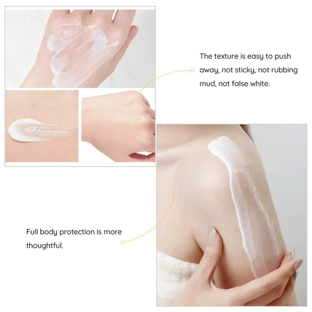 OEM Long-Lasting Waterproof Spf 50 Sun Cream UVA UVB Protection Sunscreen Cream for Face