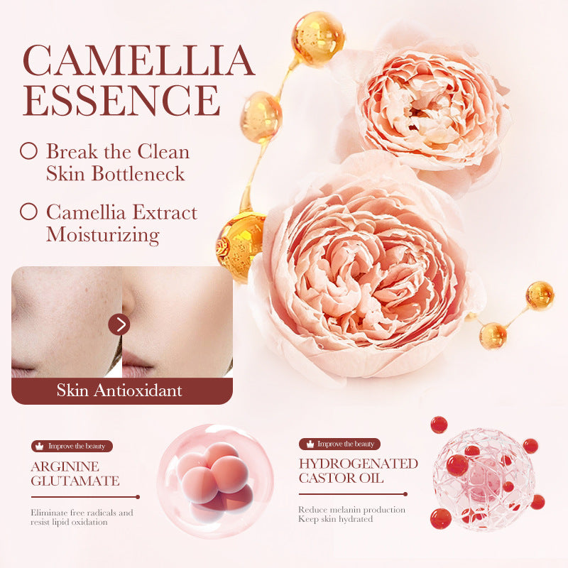 OEM Deep Cleansing Camellias Anti-Oxidation Mild Cleanser Foaming Face Wash