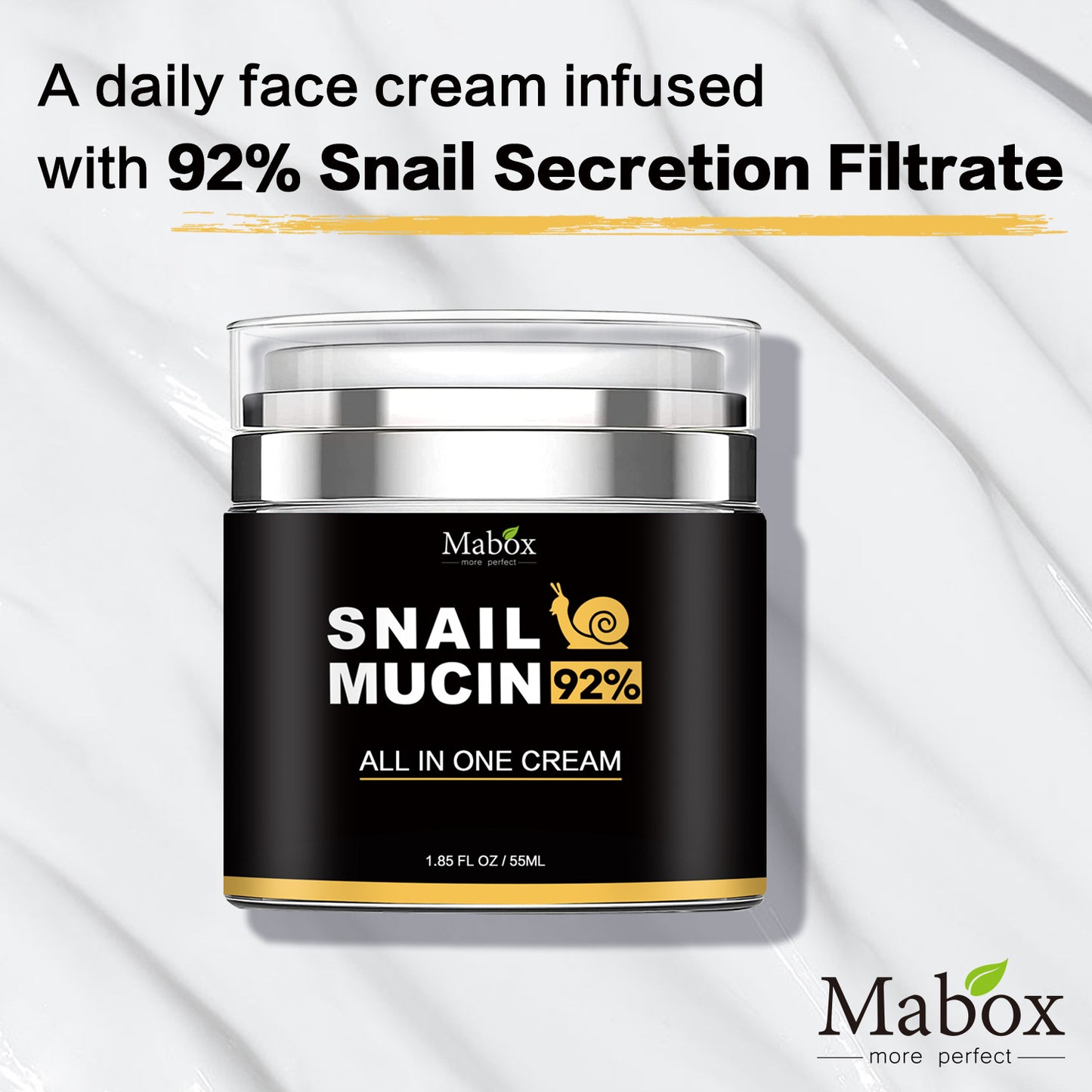 Skin Care Products Smoothing Night Creams Anti Wrinkle Snail Mucin Face Cream For Women