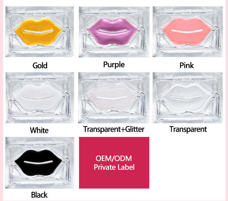 Wholesale Moisturizing Pink Lip Shaped Masks Sheets Remove Dead Skin Lip Mask